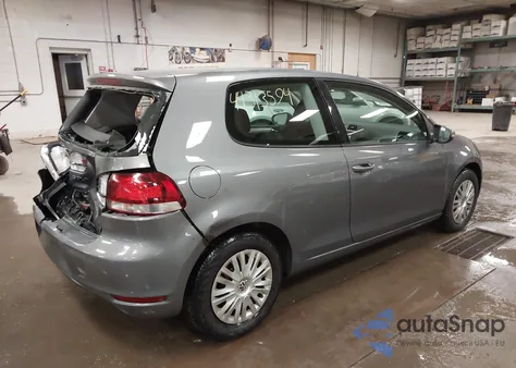 2010 Volkswagen Golf 2-Door z USA, uszkodzony, nr VIN WVWAB7AJ7AW294140